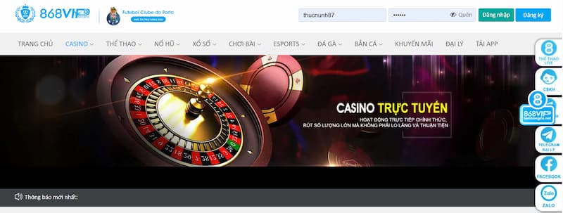 sao chép sản phẩm của 868VIP